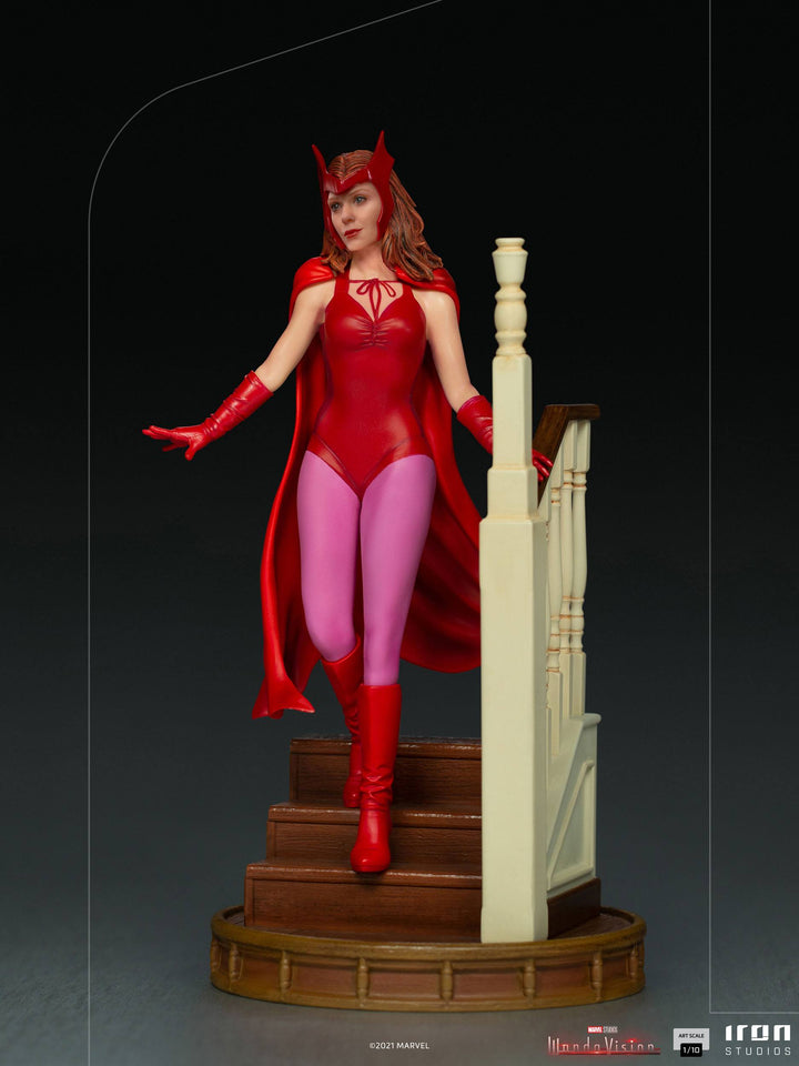 Iron Studios 1/10 Art Scale Statue WandaVision - Wanda Halloween Version, Infinity Collectables , Uncategorized