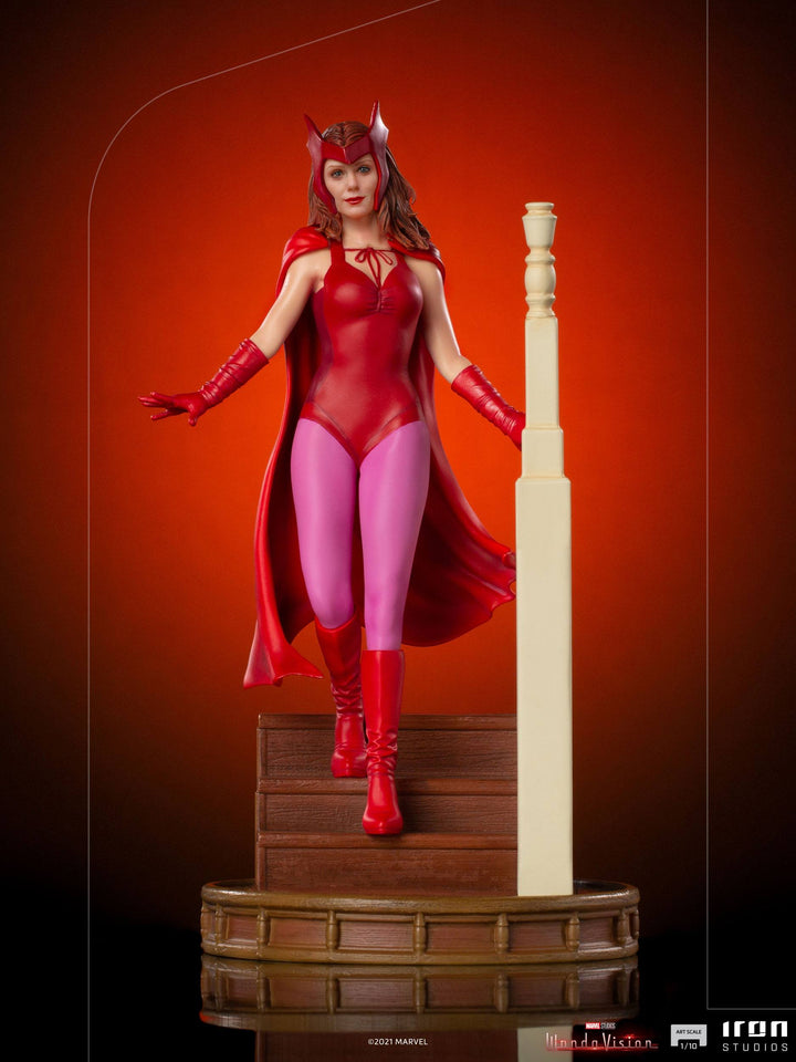 Iron Studios 1/10 Art Scale Statue WandaVision - Wanda Halloween Version, Infinity Collectables , Uncategorized