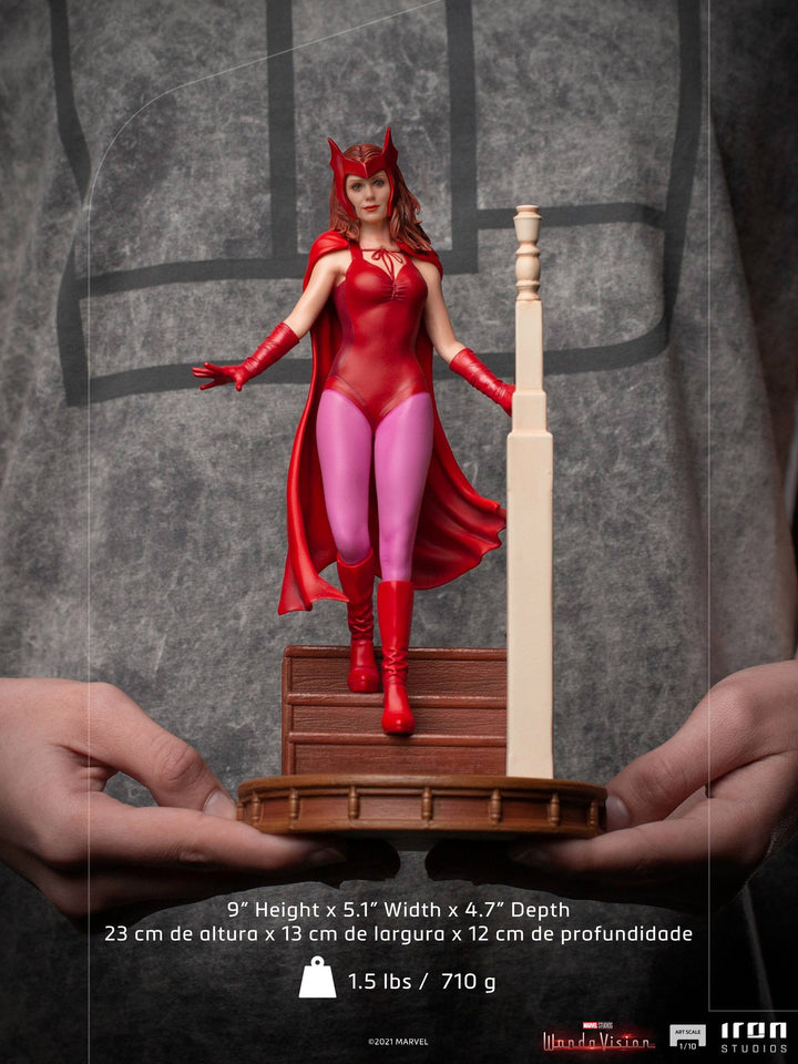 Iron Studios 1/10 Art Scale Statue WandaVision - Wanda Halloween Version, Infinity Collectables , Uncategorized