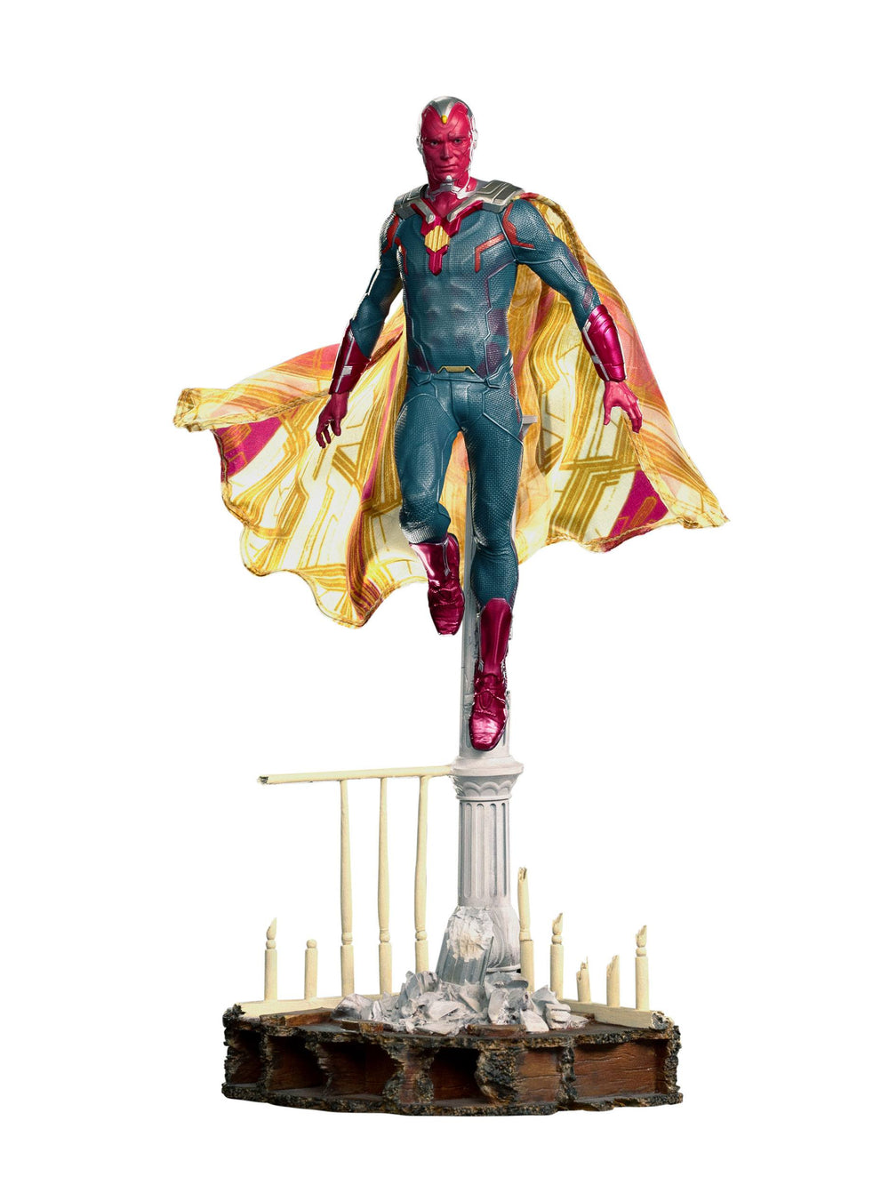 Iron Studios 1/10 Art Scale Statue WandaVision - Vision, Infinity Collectables
