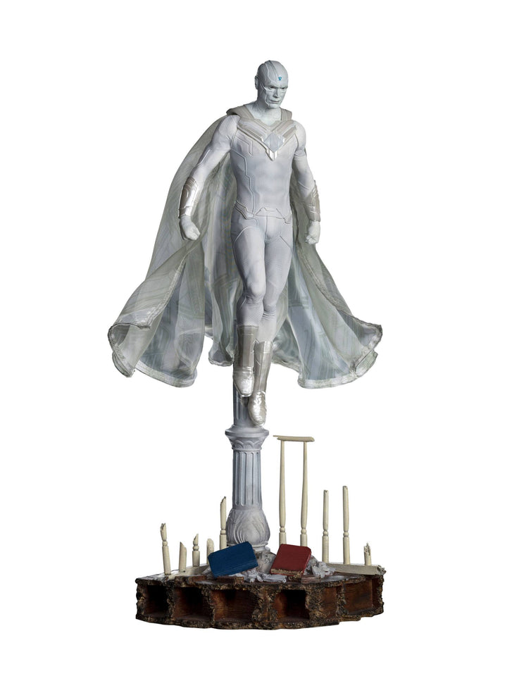Iron Studios 1/10 Art Scale Statue WandaVision - White Vision, Infinity Collectables