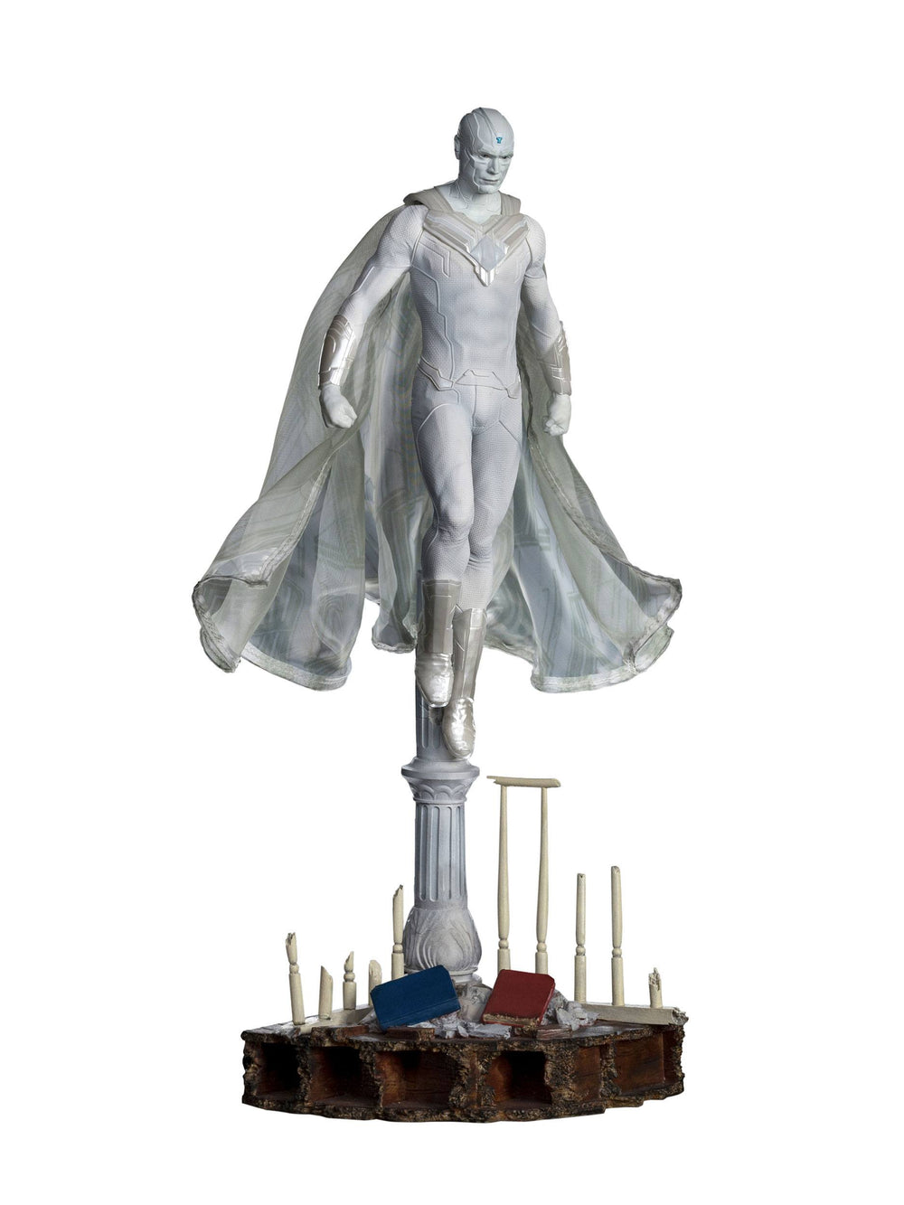 Iron Studios 1/10 Art Scale Statue WandaVision - White Vision, Infinity Collectables