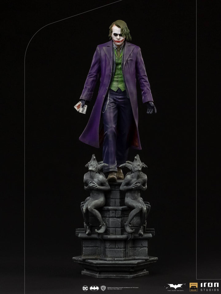 Iron Studios The Dark Knight Deluxe 1/10 Scale Statue The Joker *Exclusive