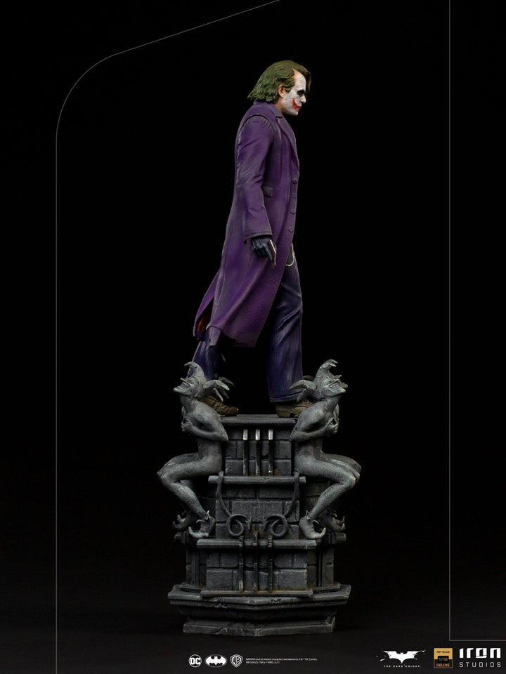 Iron Studios The Dark Knight Deluxe 1/10 Scale Statue The Joker *Exclusive