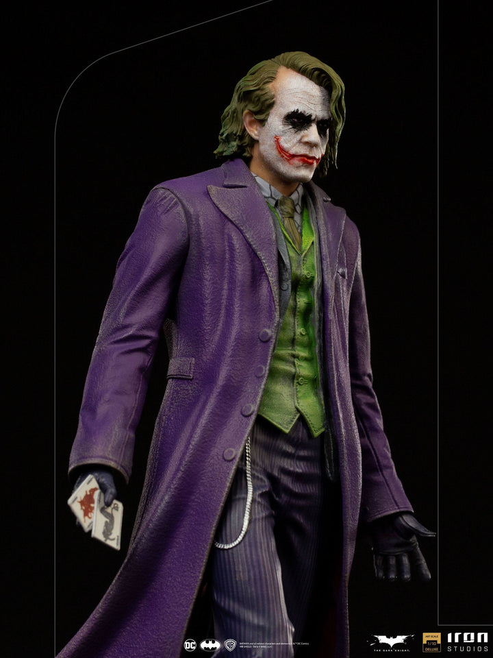 Iron Studios The Dark Knight Deluxe 1/10 Scale Statue The Joker *Exclusive