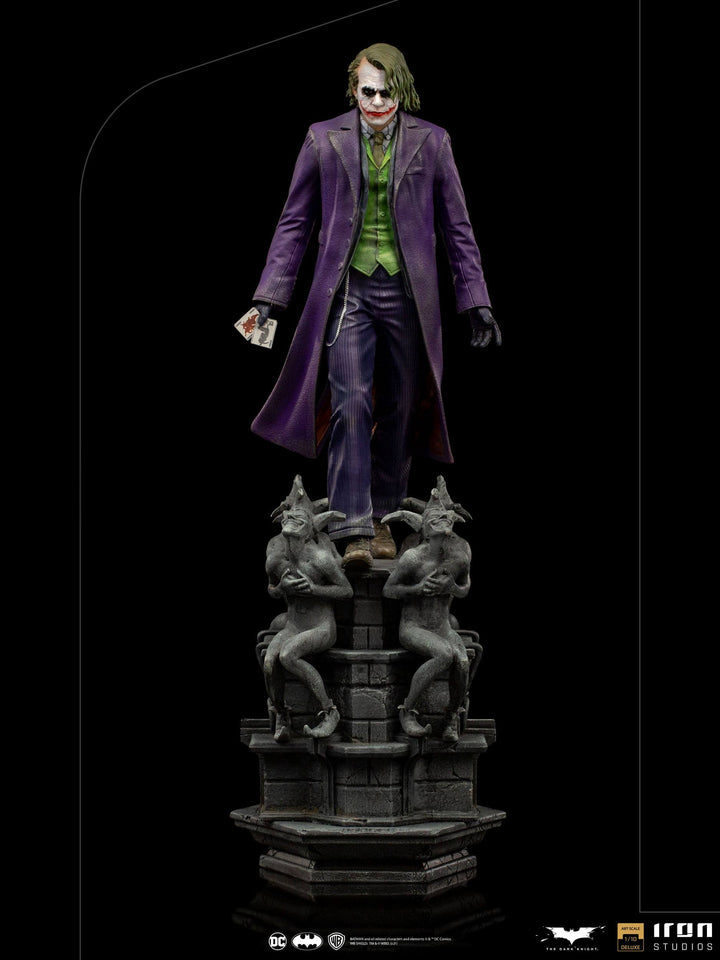 Iron Studios The Dark Knight Deluxe 1/10 Scale Statue The Joker *Exclusive