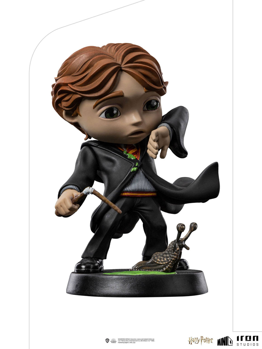 Iron Studios Harry Potter MiniCo Figure Ron Weasley with Broken Wand, Infinity Collectables