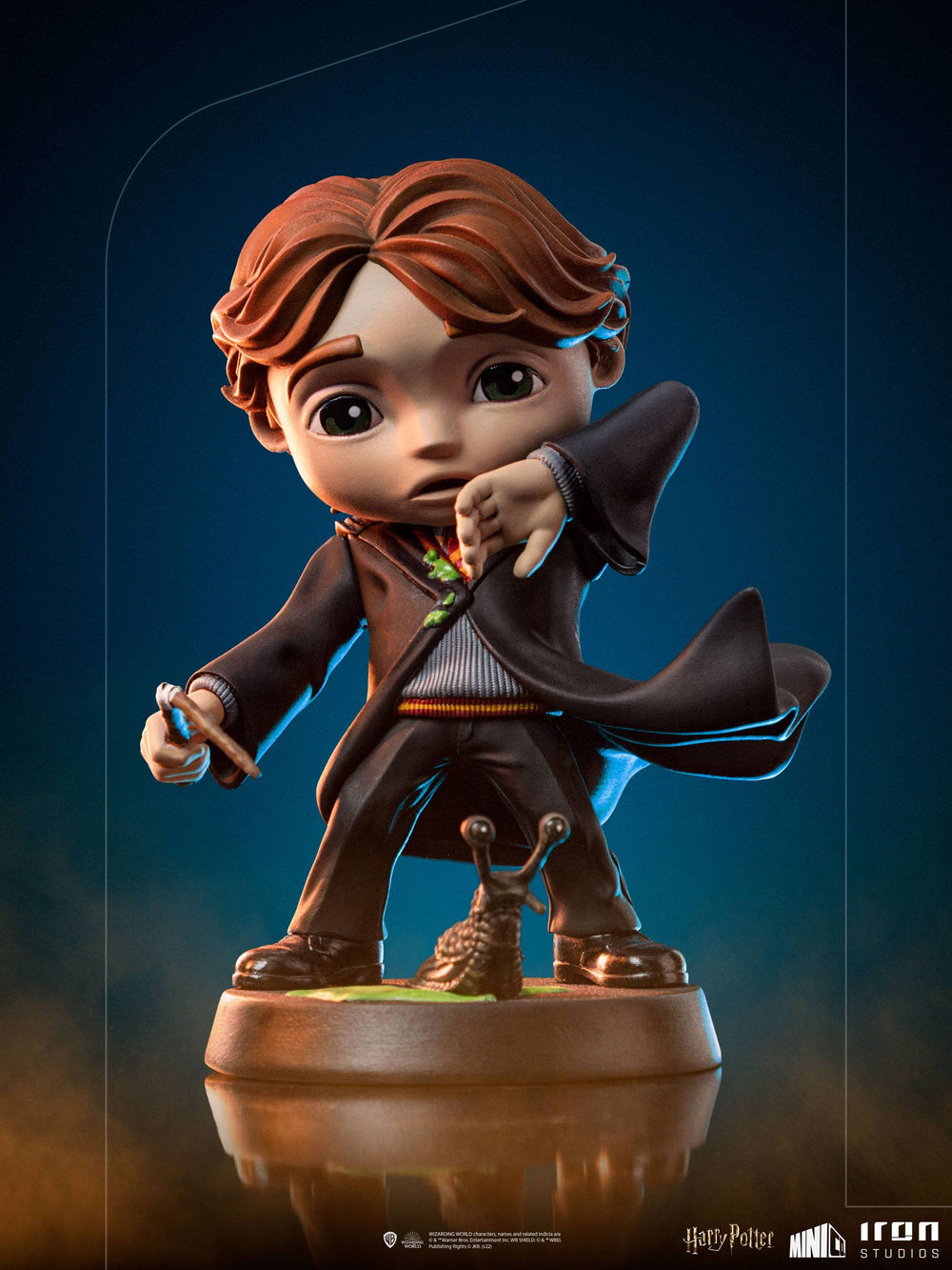 Iron Studios Harry Potter MiniCo Figure Ron Weasley with Broken Wand, Infinity Collectables