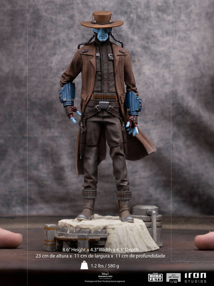 Iron Studios 1/10 Art Scale Star Wars Book of Boba Fett - Cad Bane, Infinity Collectables