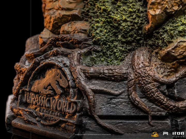 Iron Studios 1/10 Art Scale Statue Jurassic World Dominion Dilophosaurus, Infinity Collectables