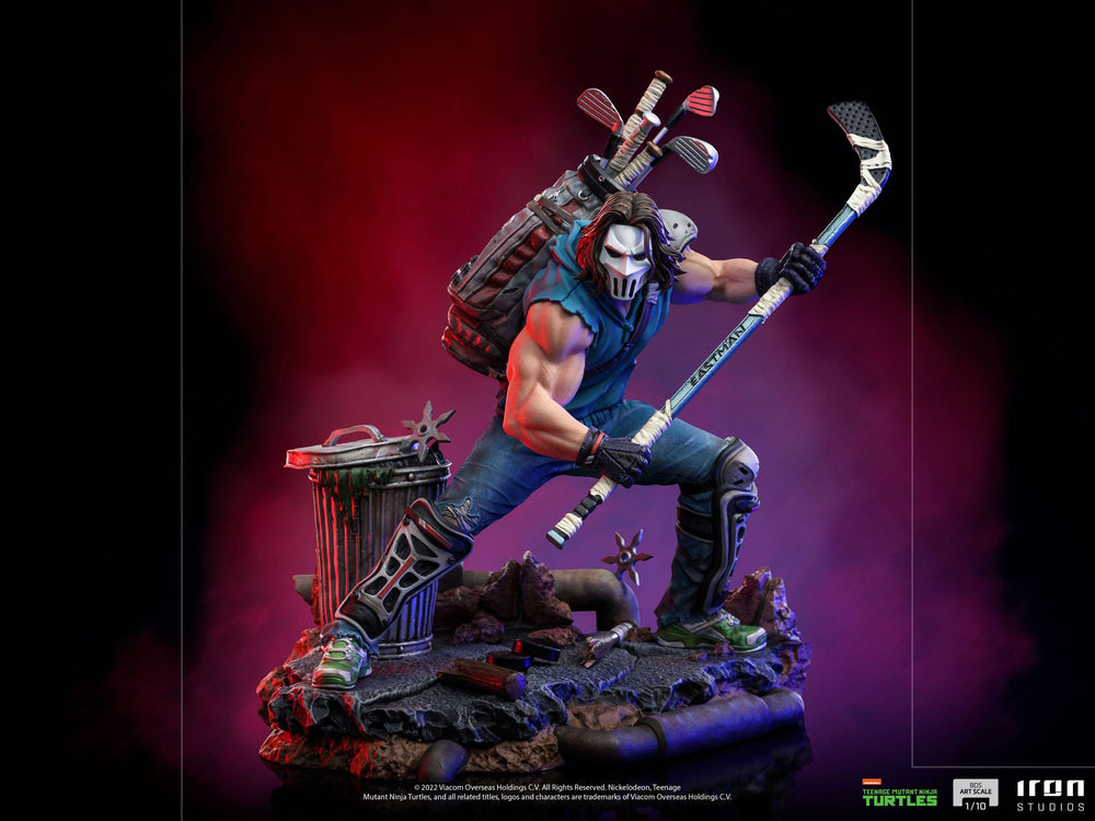 Iron Studios 1/10 Art Scale Statue Teenage Mutant Ninja Turtles Casey Jones, Infinity Collectables , Uncategorized