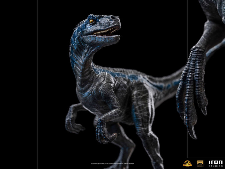 Iron Studios 1/10 Art Scale Statue Jurassic World Dominion Deluxe Blue and Beta, Infinity Collectables
