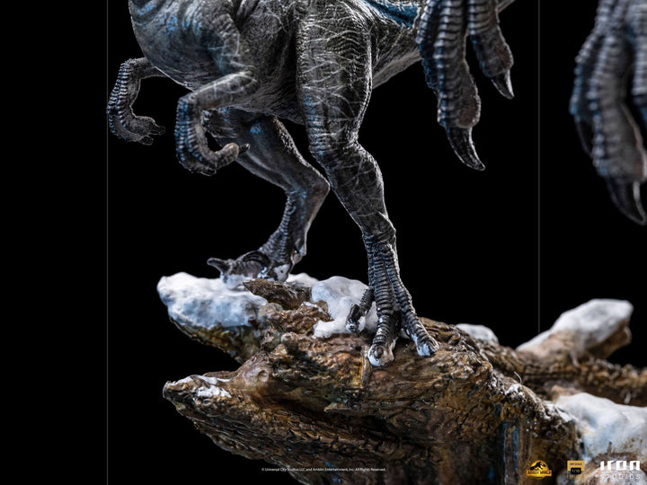 Iron Studios 1/10 Art Scale Statue Jurassic World Dominion Deluxe Blue and Beta, Infinity Collectables