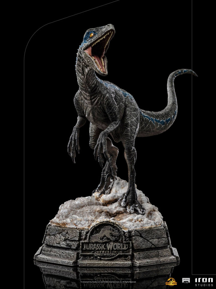 Iron Studios 1/10 Art Scale Statue Jurassic World Dominion Blue, Infinity Collectables