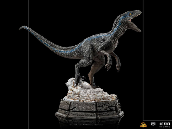 Iron Studios 1/10 Art Scale Statue Jurassic World Dominion Blue, Infinity Collectables