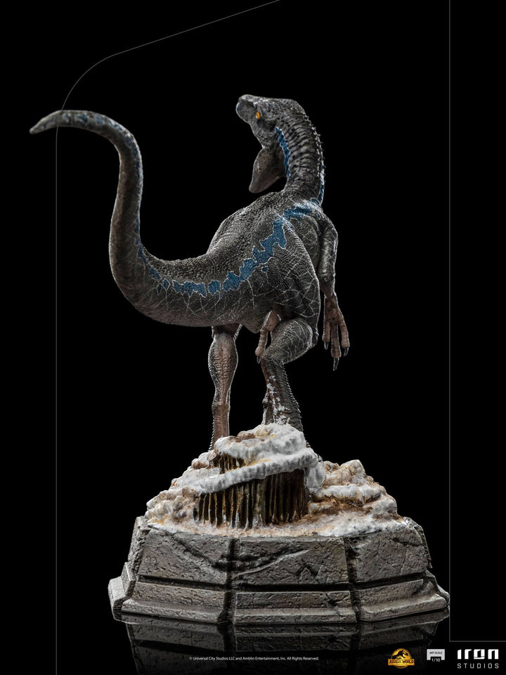 Iron Studios 1/10 Art Scale Statue Jurassic World Dominion Blue, Infinity Collectables