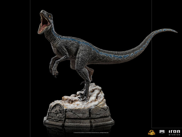 Iron Studios 1/10 Art Scale Statue Jurassic World Dominion Blue, Infinity Collectables