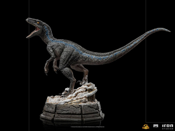 Iron Studios 1/10 Art Scale Statue Jurassic World Dominion Blue, Infinity Collectables