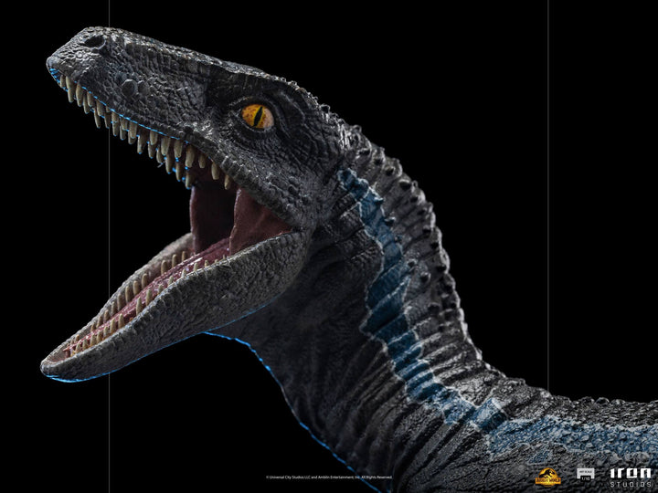 Iron Studios 1/10 Art Scale Statue Jurassic World Dominion Blue, Infinity Collectables