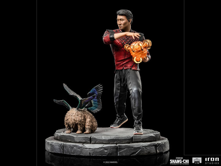 Iron Studios 1/10 Art Scale Shang-Chi and the Legend of the Ten Rings Shang-Chi & Morris, Infinity Collectables , Uncategorized