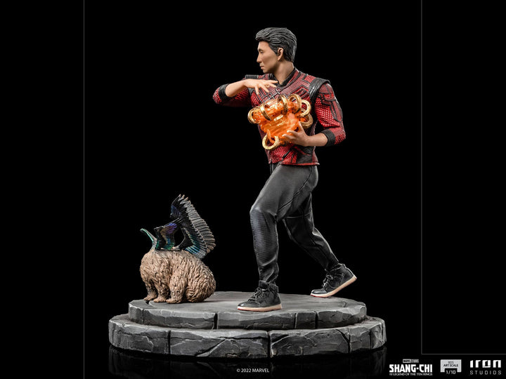 Iron Studios 1/10 Art Scale Shang-Chi and the Legend of the Ten Rings Shang-Chi & Morris, Infinity Collectables , Uncategorized