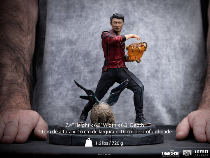Iron Studios 1/10 Art Scale Shang-Chi and the Legend of the Ten Rings Shang-Chi & Morris, Infinity Collectables , Uncategorized