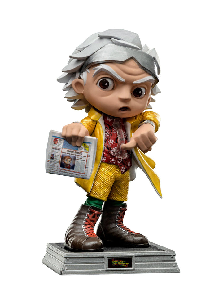 Iron Studios Back to the Future II Mini Co. PVC Figure Doc Brown