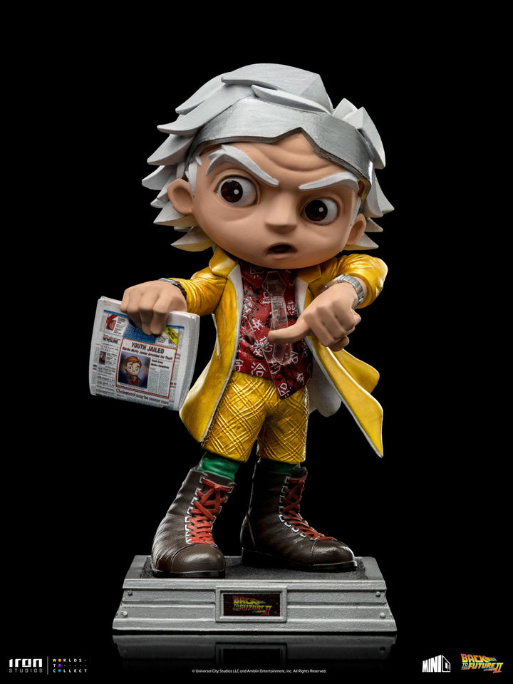 Iron Studios Back to the Future II Mini Co. PVC Figure Doc Brown