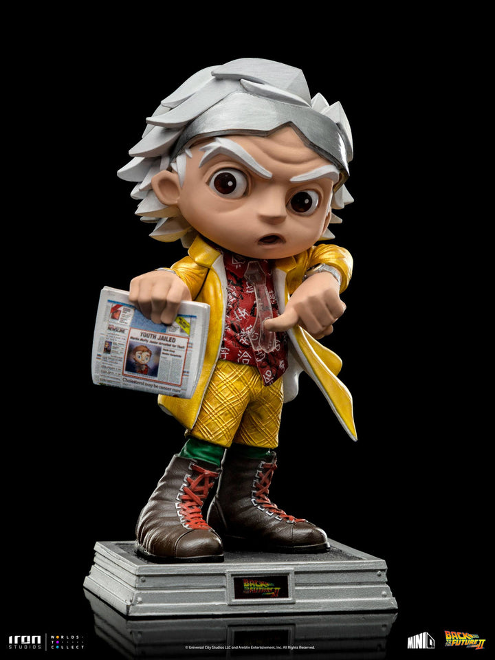 Iron Studios Back to the Future II Mini Co. PVC Figure Doc Brown