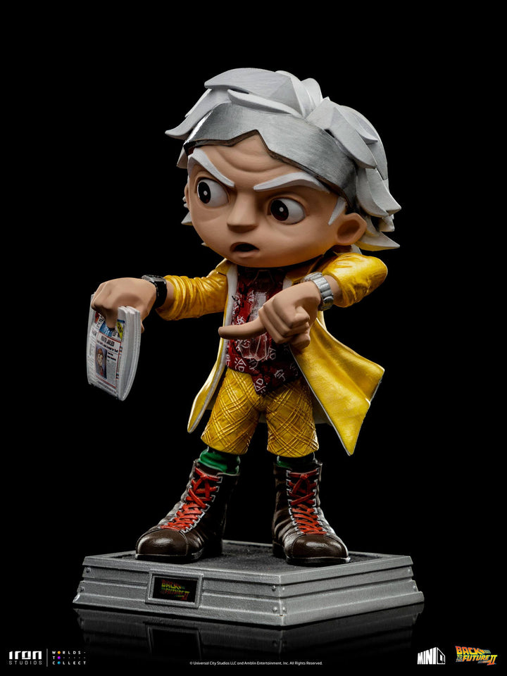 Iron Studios Back to the Future II Mini Co. PVC Figure Doc Brown