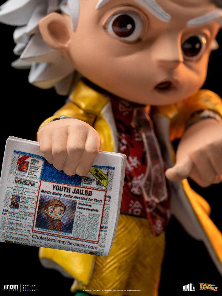 Iron Studios Back to the Future II Mini Co. PVC Figure Doc Brown