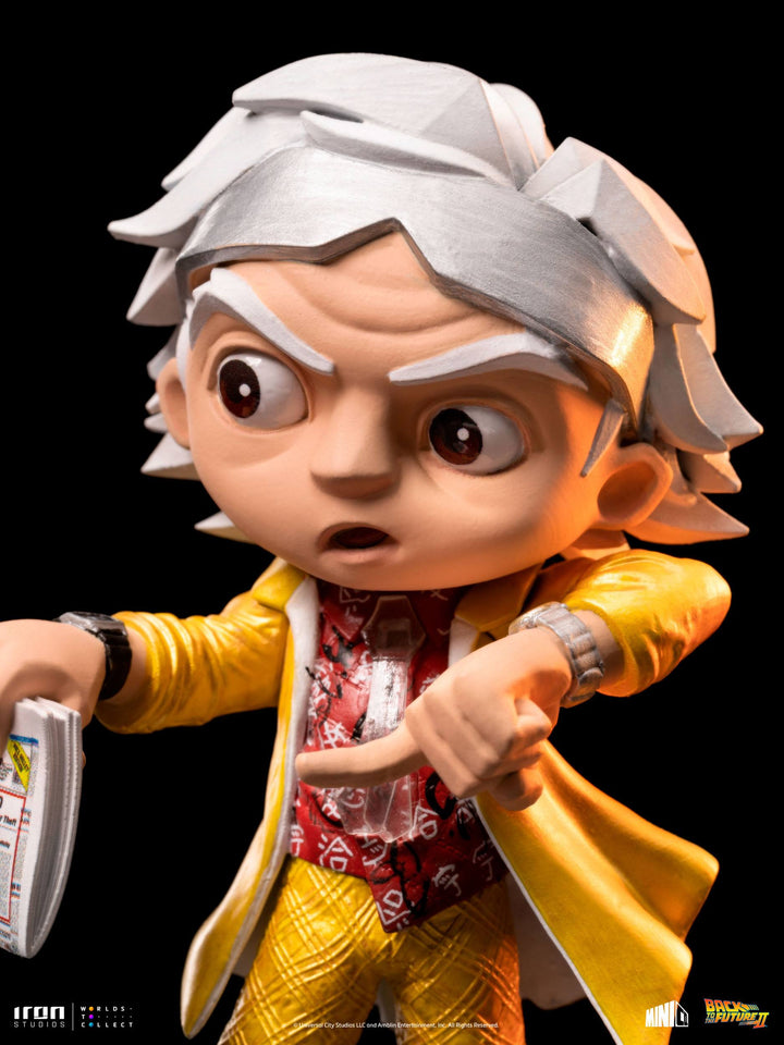 Iron Studios Back to the Future II Mini Co. PVC Figure Doc Brown