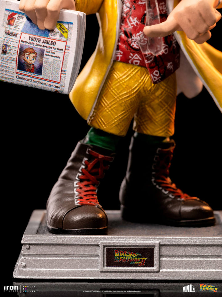 Iron Studios Back to the Future II Mini Co. PVC Figure Doc Brown