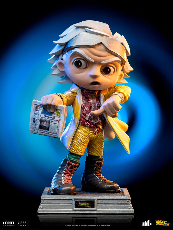 Iron Studios Back to the Future II Mini Co. PVC Figure Doc Brown