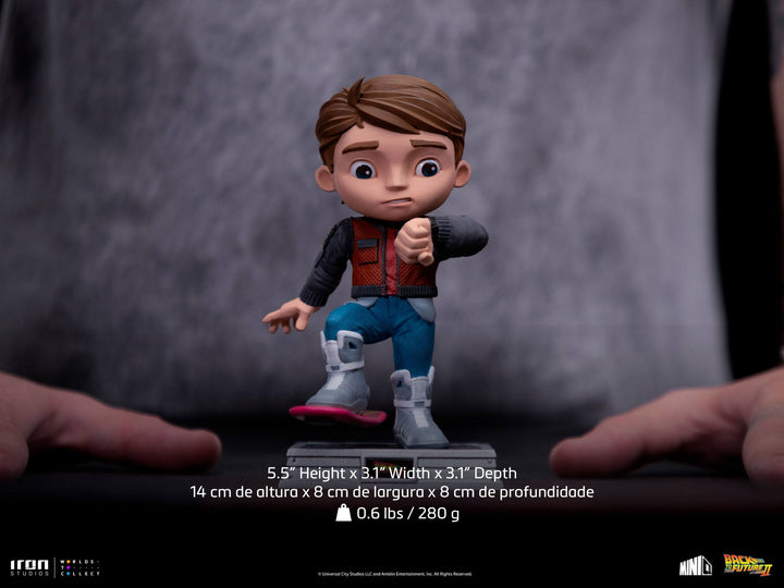 Iron Studios Back to the Future II Mini Co. PVC Figure Marty Mcfly