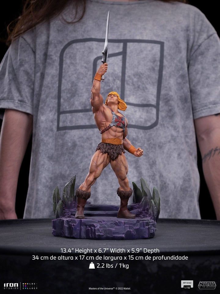 Iron Studios Masters of the Universe He-Man 1/10 Art Scale Limited Edition Statue