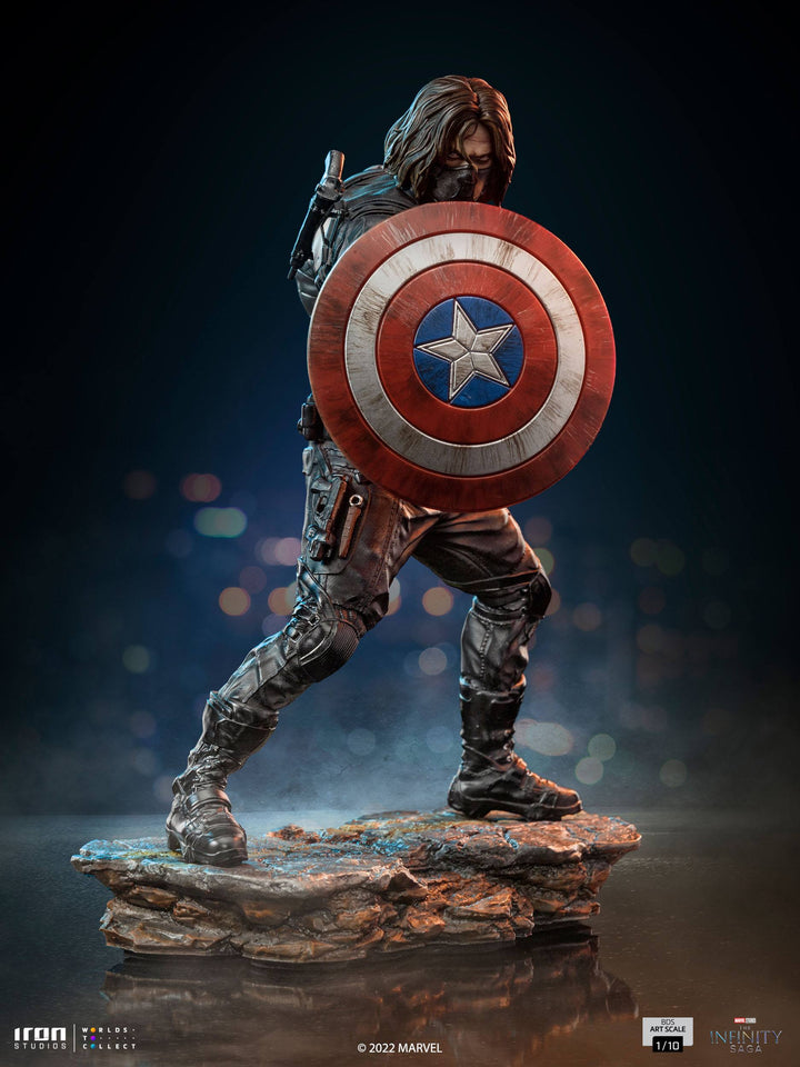 Iron Studios 1/10 Art Scale Marvel The Infinity Saga Winter Soldier
