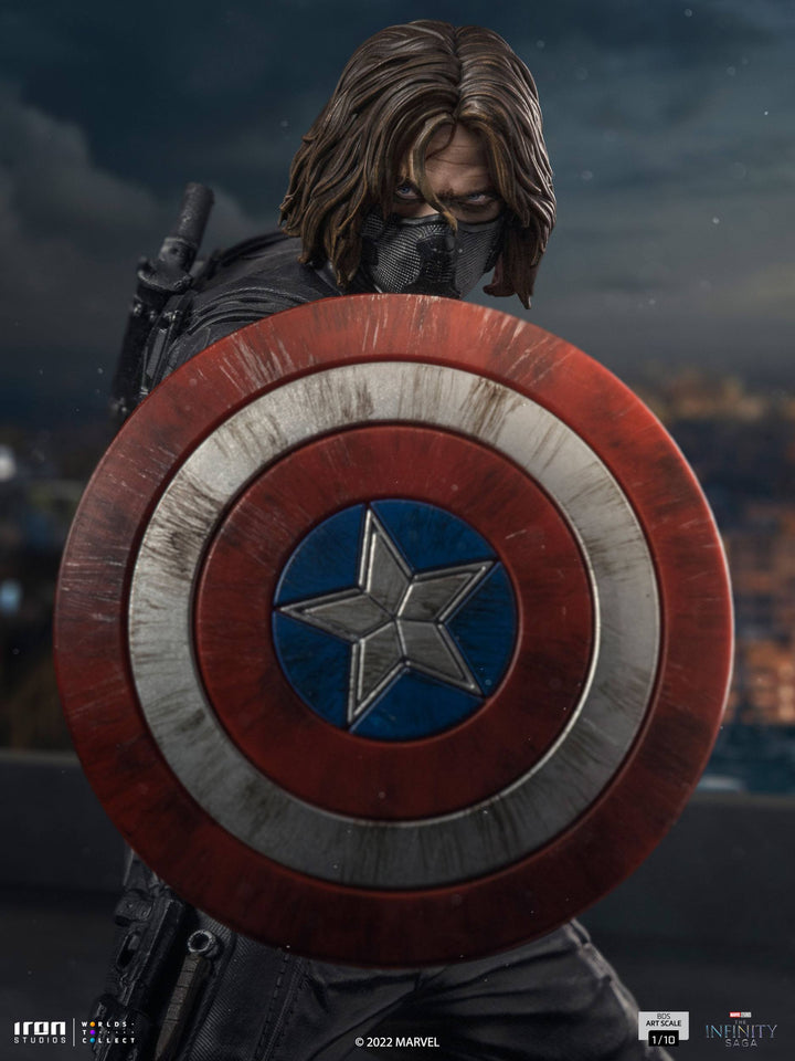 Iron Studios 1/10 Art Scale Marvel The Infinity Saga Winter Soldier