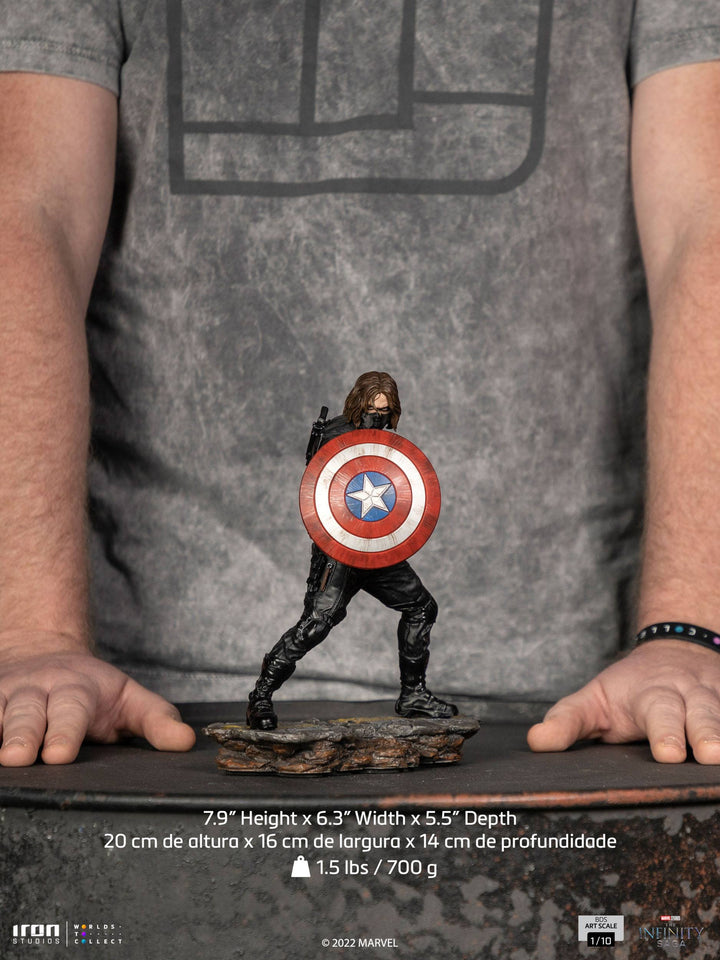 Iron Studios 1/10 Art Scale Marvel The Infinity Saga Winter Soldier