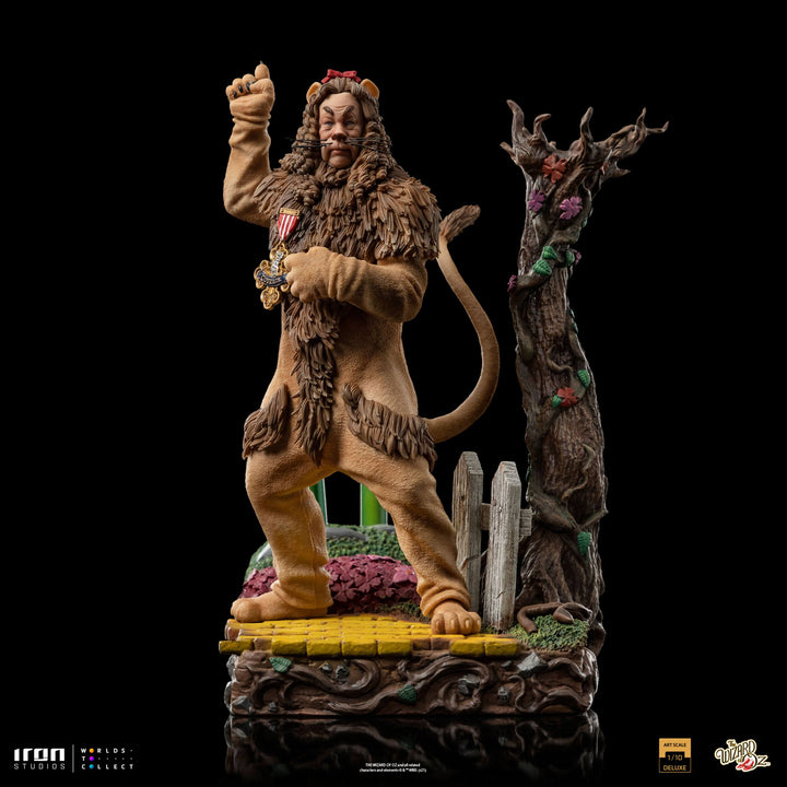 Iron Studios The Wizard of Oz Cowardly Lion Deluxe 1/10 Art Scale Limited Edition Statue