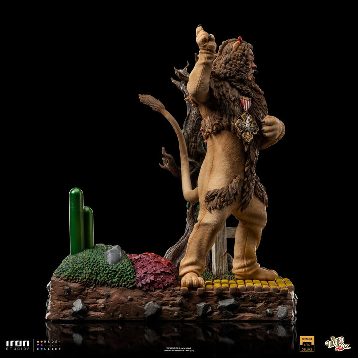 Iron Studios The Wizard of Oz Cowardly Lion Deluxe 1/10 Art Scale Limited Edition Statue