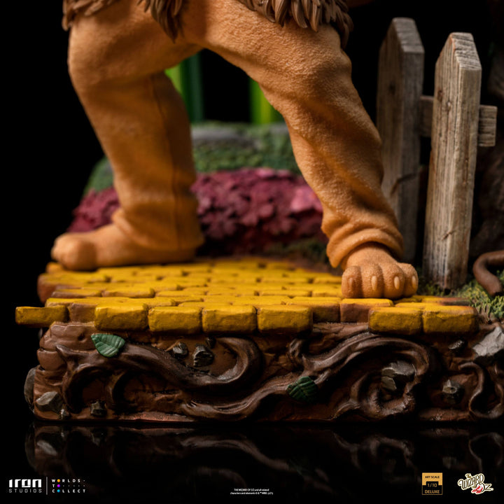Iron Studios The Wizard of Oz Cowardly Lion Deluxe 1/10 Art Scale Limited Edition Statue