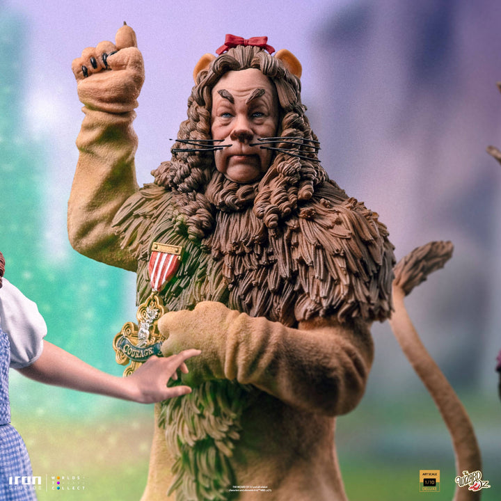 Iron Studios The Wizard of Oz Cowardly Lion Deluxe 1/10 Art Scale Limited Edition Statue