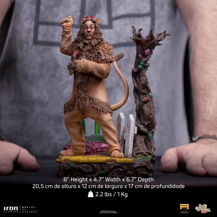 Iron Studios The Wizard of Oz Cowardly Lion Deluxe 1/10 Art Scale Limited Edition Statue