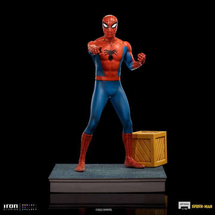 Iron Studios 1/10 Art Scale Marvel Comics Spider-Man (60s Animated Series)