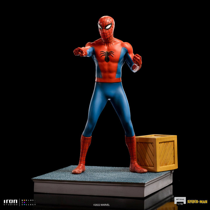 Iron Studios 1/10 Art Scale Marvel Comics Spider-Man (60s Animated Series)