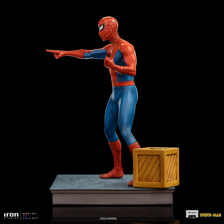 Iron Studios 1/10 Art Scale Marvel Comics Spider-Man (60s Animated Series)