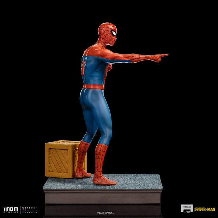 Iron Studios 1/10 Art Scale Marvel Comics Spider-Man (60s Animated Series)