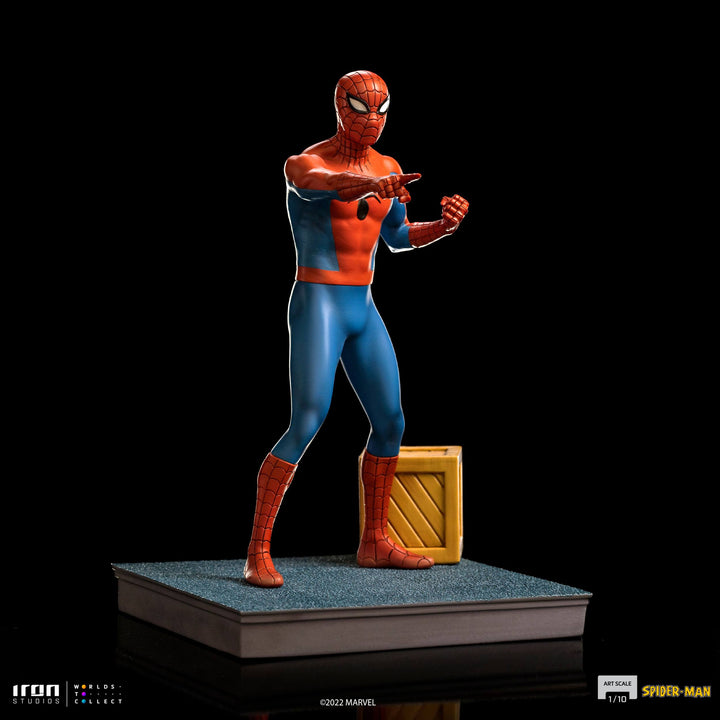 Iron Studios 1/10 Art Scale Marvel Comics Spider-Man (60s Animated Series)