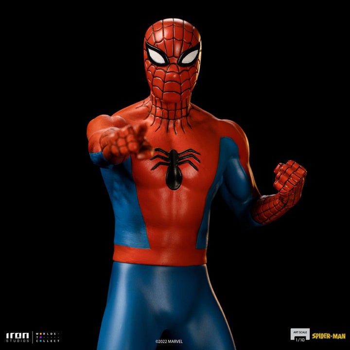 Iron Studios 1/10 Art Scale Marvel Comics Spider-Man (60s Animated Series)